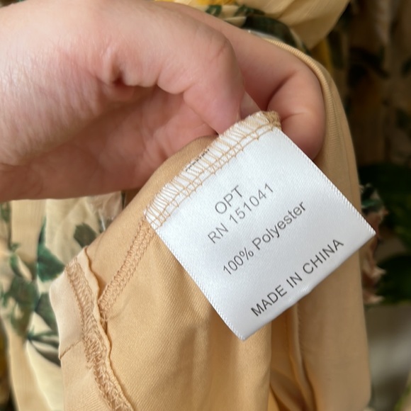 OPT Angelique Babydoll Floral Dress size small - Picture 7 of 7